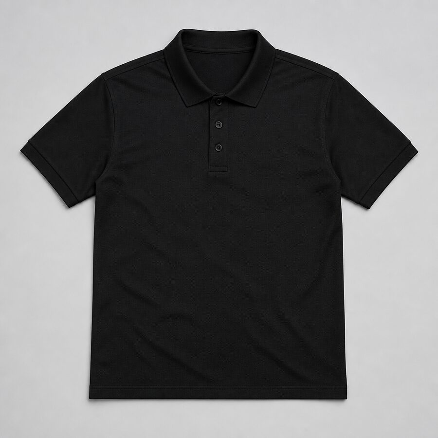 Sniper Polo T-Shirt Black